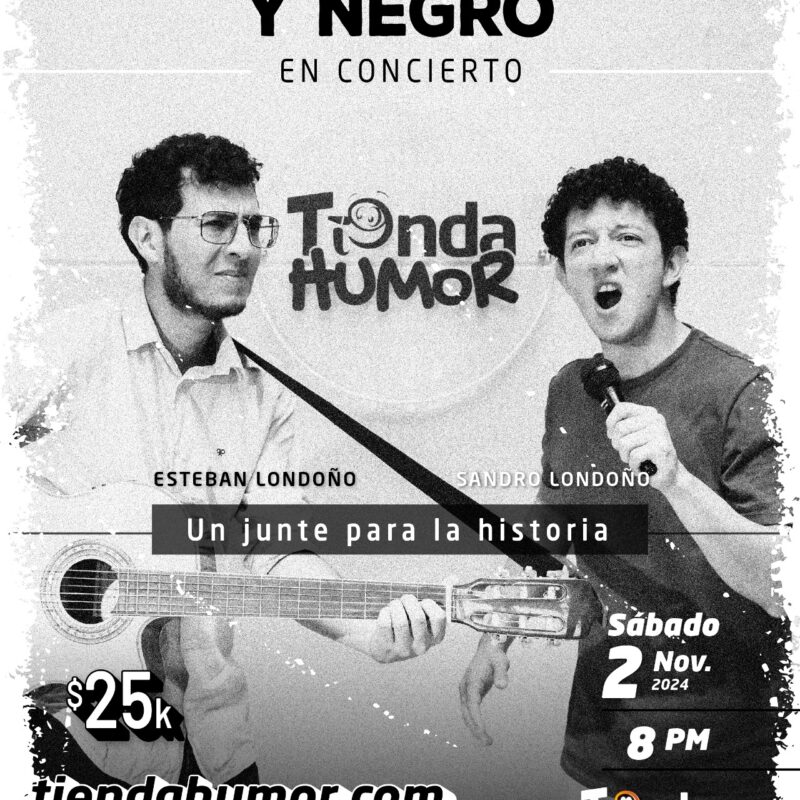 A blanco y Negro - Esteban Londoño - Sandro Londoño